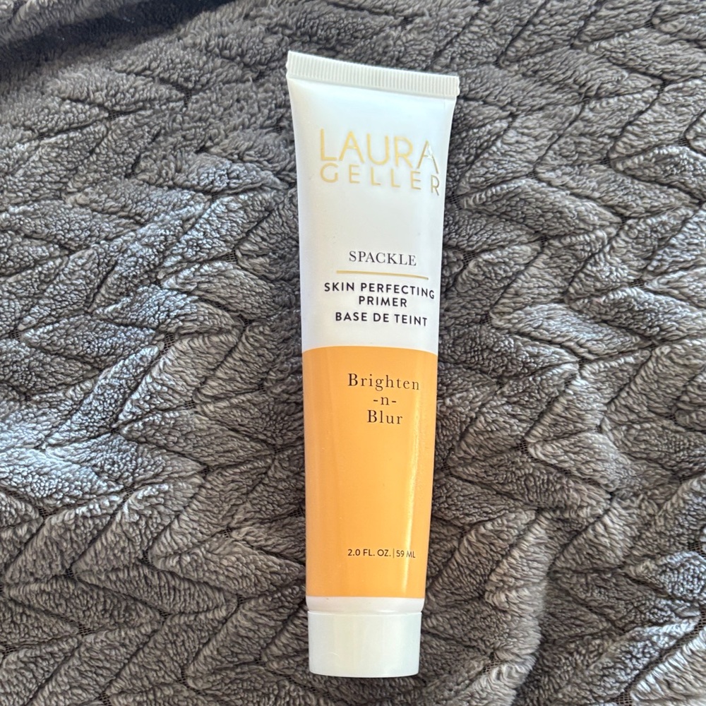 Laura Geller Spackle Brighten-n-Blur Primer - Orange and White